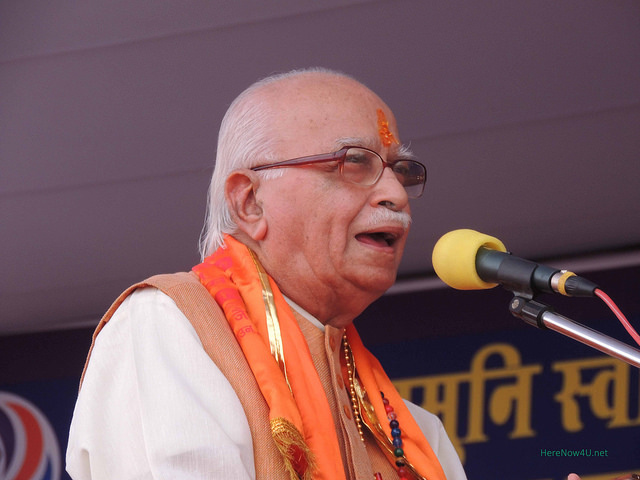 2014.09.21 Delhi-Digambar Sant Sammelan N5645 Lal Krishna Advani